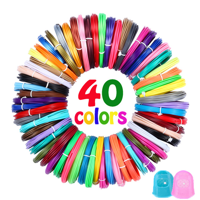 BING3D 40 color 3D pen Filaments. PLA 1.75mm 3d Pen FILAMENT